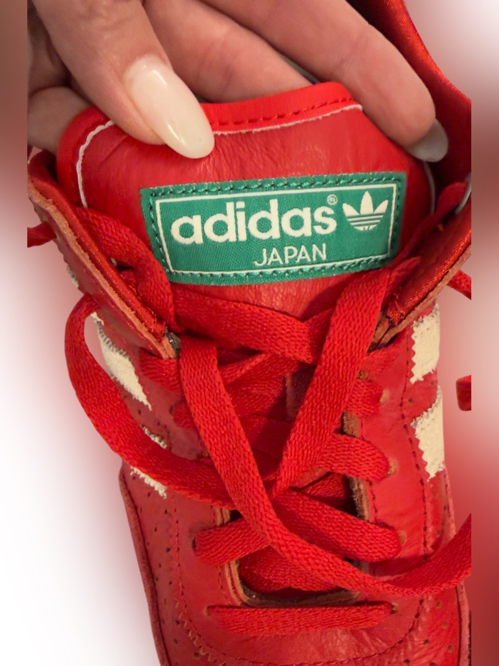 adidas Japan Shoes Red Cream 1964 Low Profile Retro Sneakers ⭐️Size 6.5M or 7.5W - Picture 13 of 13